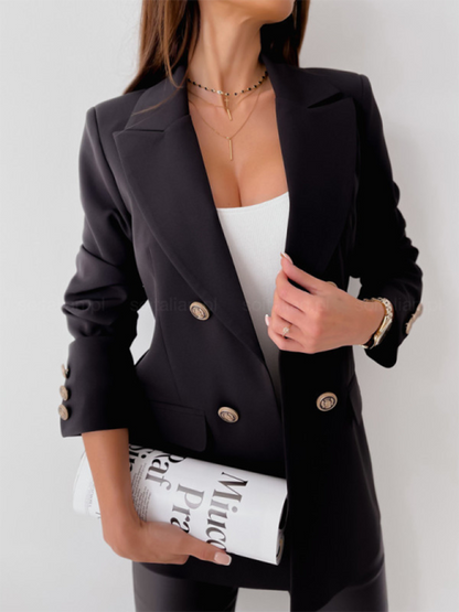 Blazers - Double-Breasted Blazer - Formal & Casual