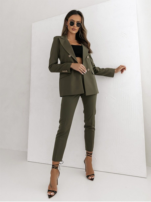 Blazers - Double-Breasted Blazer - Formal & Casual