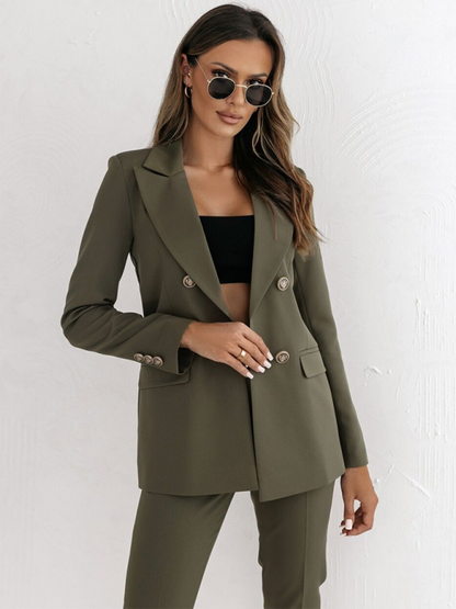 Blazers - Double-Breasted Blazer - Formal & Casual