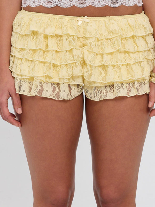 Bloomers - Lace Ruffle Bloomers for Lounge & Bridal Nights