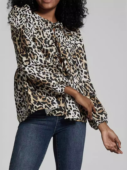 Die ultimative Bluse mit Leopardenmuster