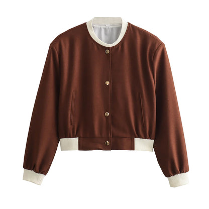 Bomber Jackets - Classic Camel Bomber Lightweight Jacket