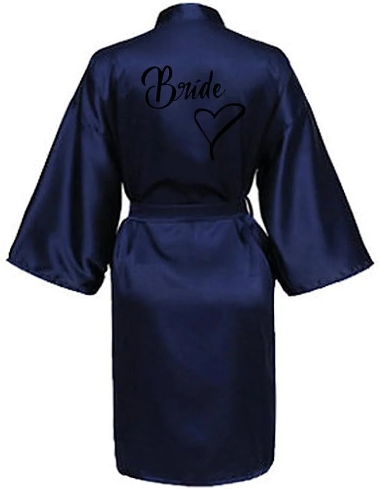 Bridal Shower Party - Custom Bride & Bridesmaid Team Robes