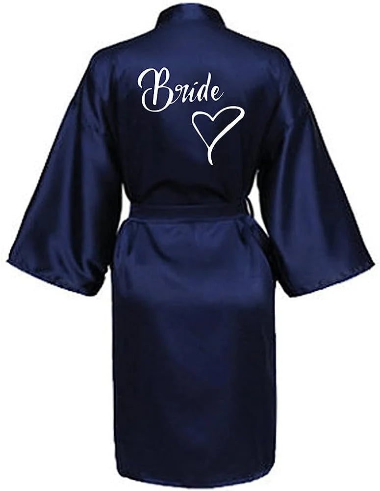 Bridal Shower Party - Custom Bride & Bridesmaid Team Robes