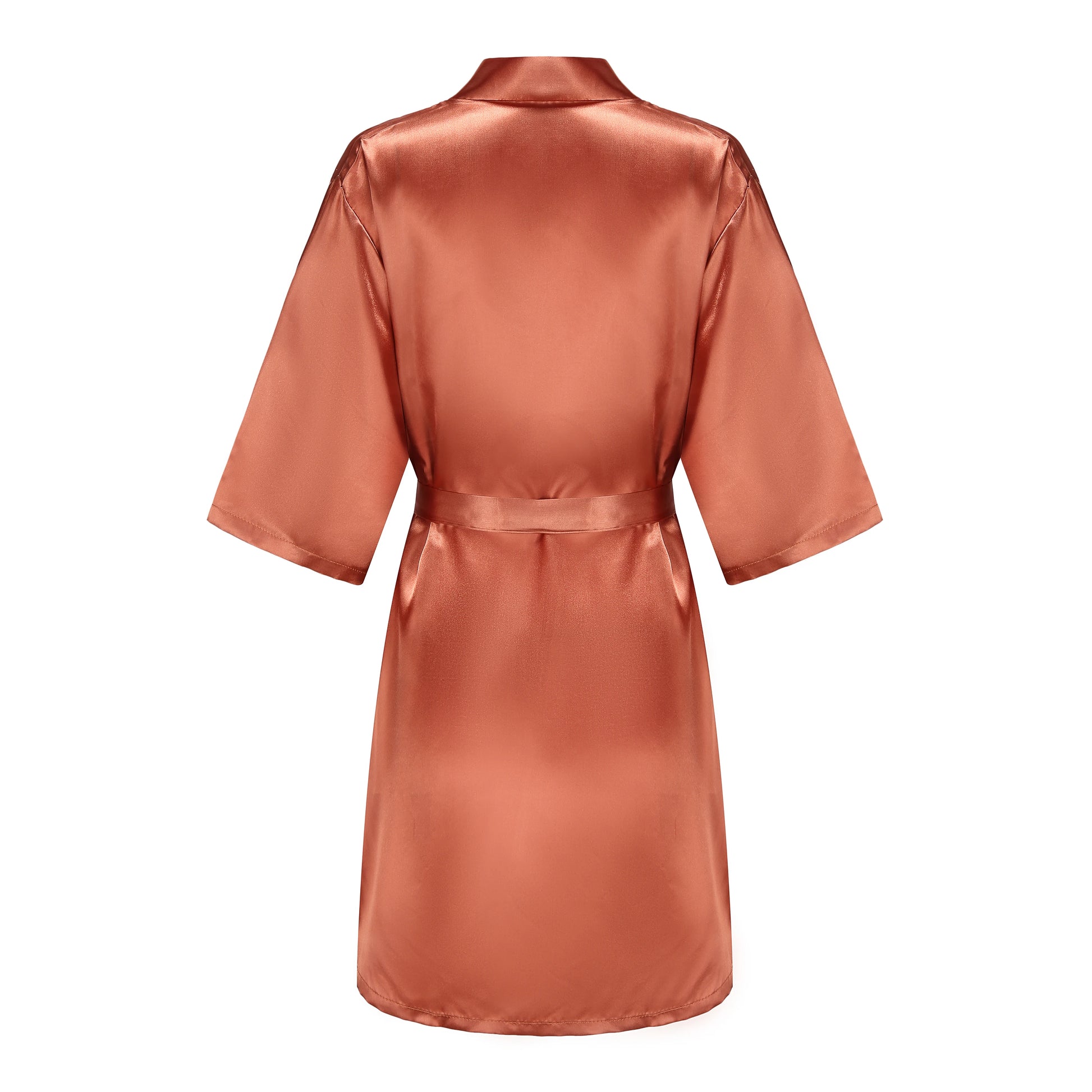 Bridal Shower Party - Personalized Metallic Copper Bridal Party Robes