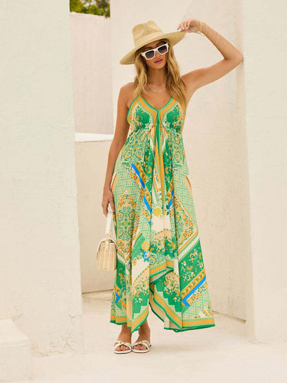 Cami Dresses - Bohemian Midi Dress Vacation Sundress