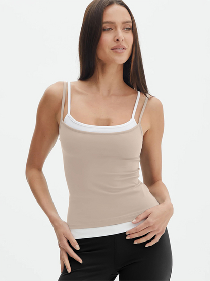 Cami Tops - Dual-Strap Athletic Top - Workout Cami