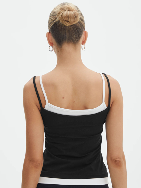 Cami Tops - Dual-Strap Athletic Top - Workout Cami