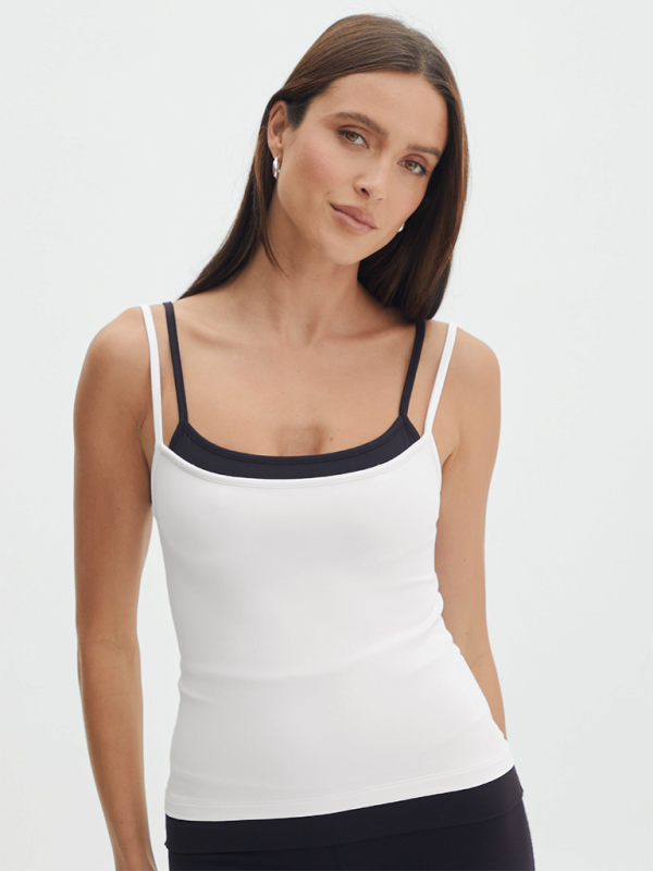 Cami Tops - Dual-Strap Athletic Top - Workout Cami