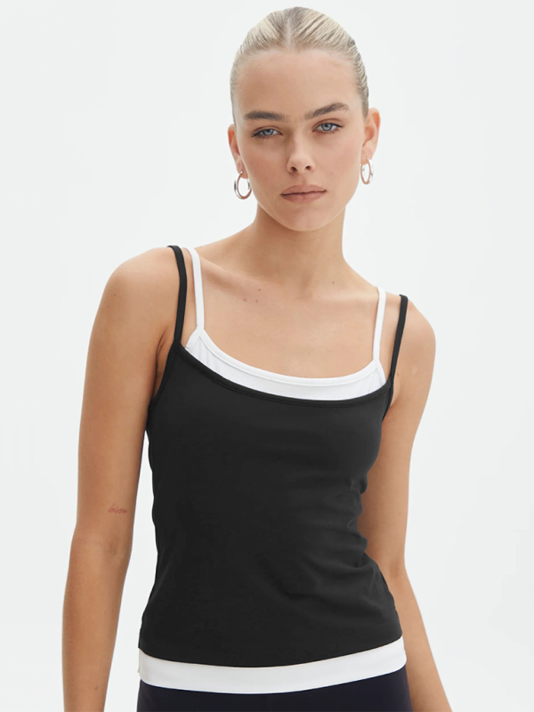 Cami Tops - Dual-Strap Athletic Top - Workout Cami