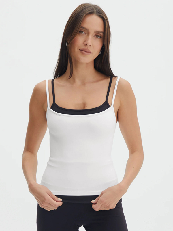 Cami Tops - Dual-Strap Athletic Top - Workout Cami