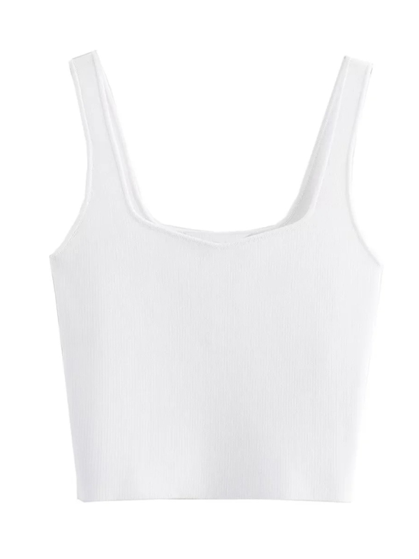 Cami Tops- Women Knitting Crop Tank Top- - Pekosa Women Fashion