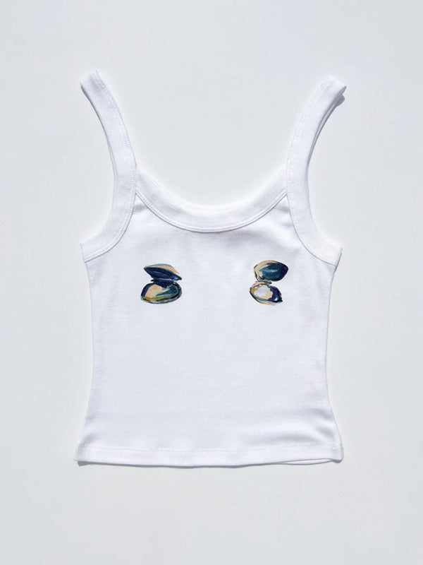 Women's Ocean Print Cami Top for Beachy Days