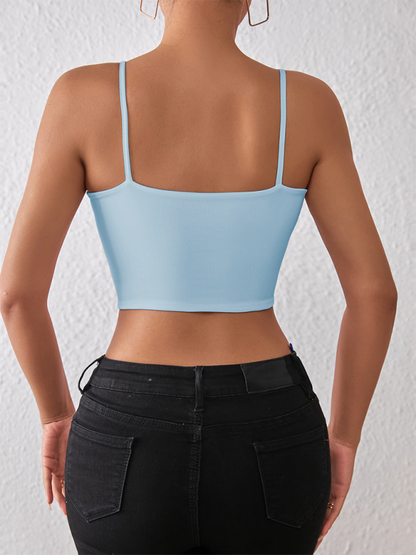 Essential Crop Cami Top für Damen 