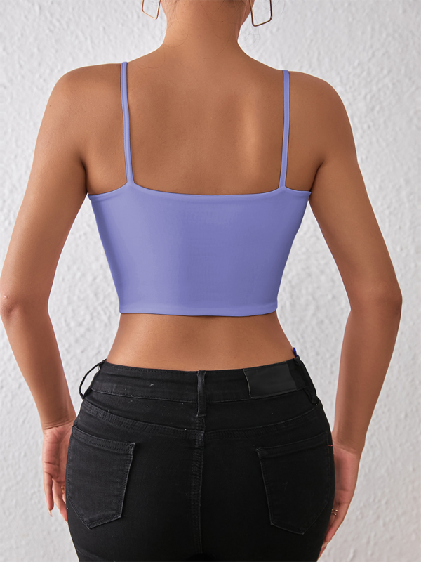 Essential Crop Cami Top für Damen 