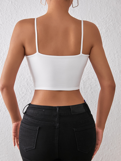 Essential Crop Cami Top für Damen 