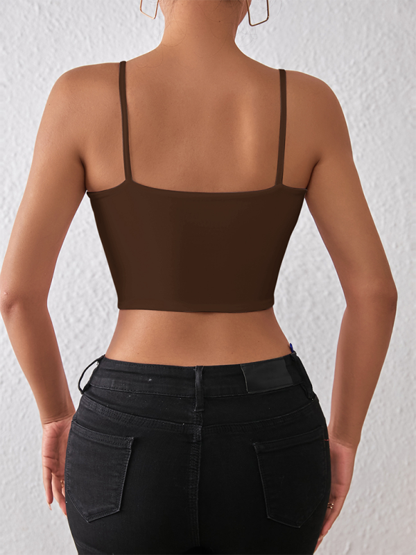 Essential Crop Cami Top für Damen 