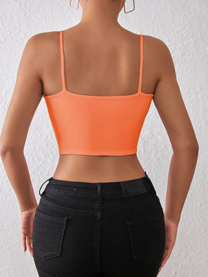 Essential Crop Cami Top für Damen 