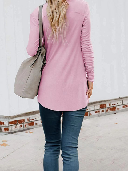 Cardigans- Boyfriend Cardigan for Casual Outings Fall Layering