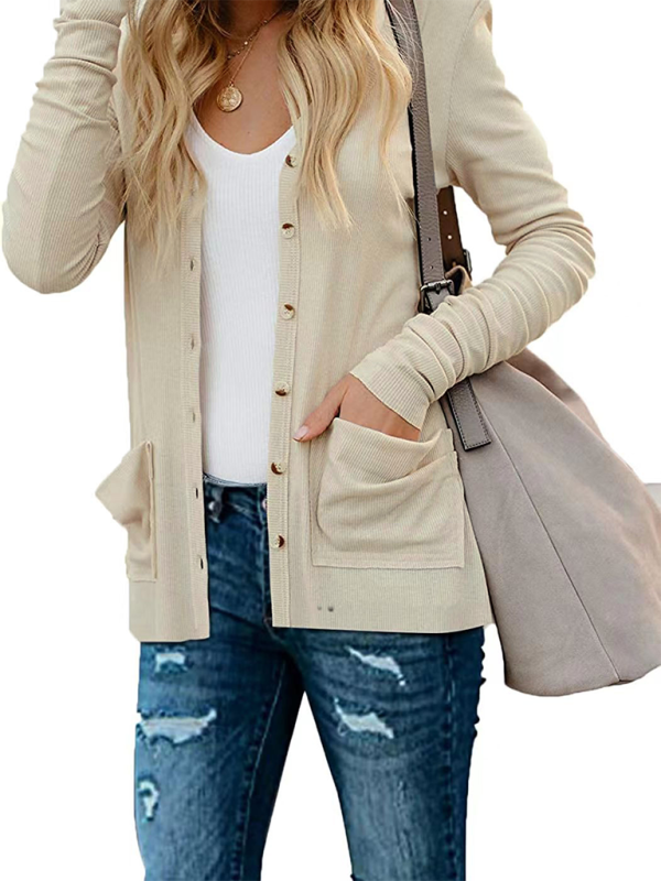 Cardigans- Boyfriend Cardigan for Casual Outings Fall Layering