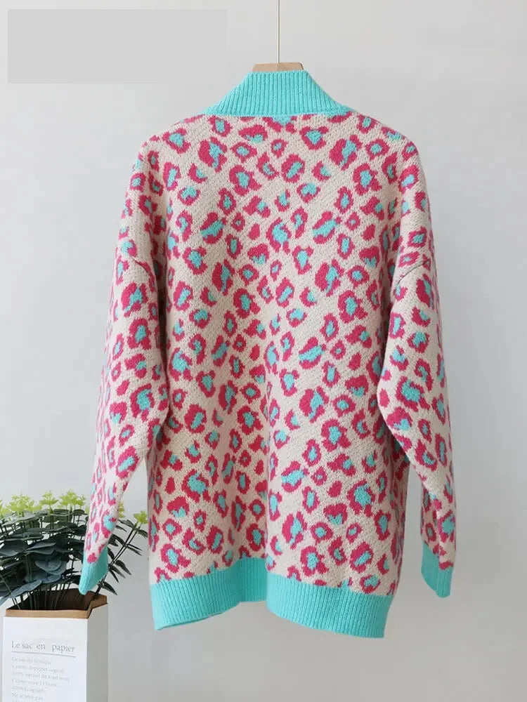 Cardigans - Cozy Chic Leopard Print Cardigan