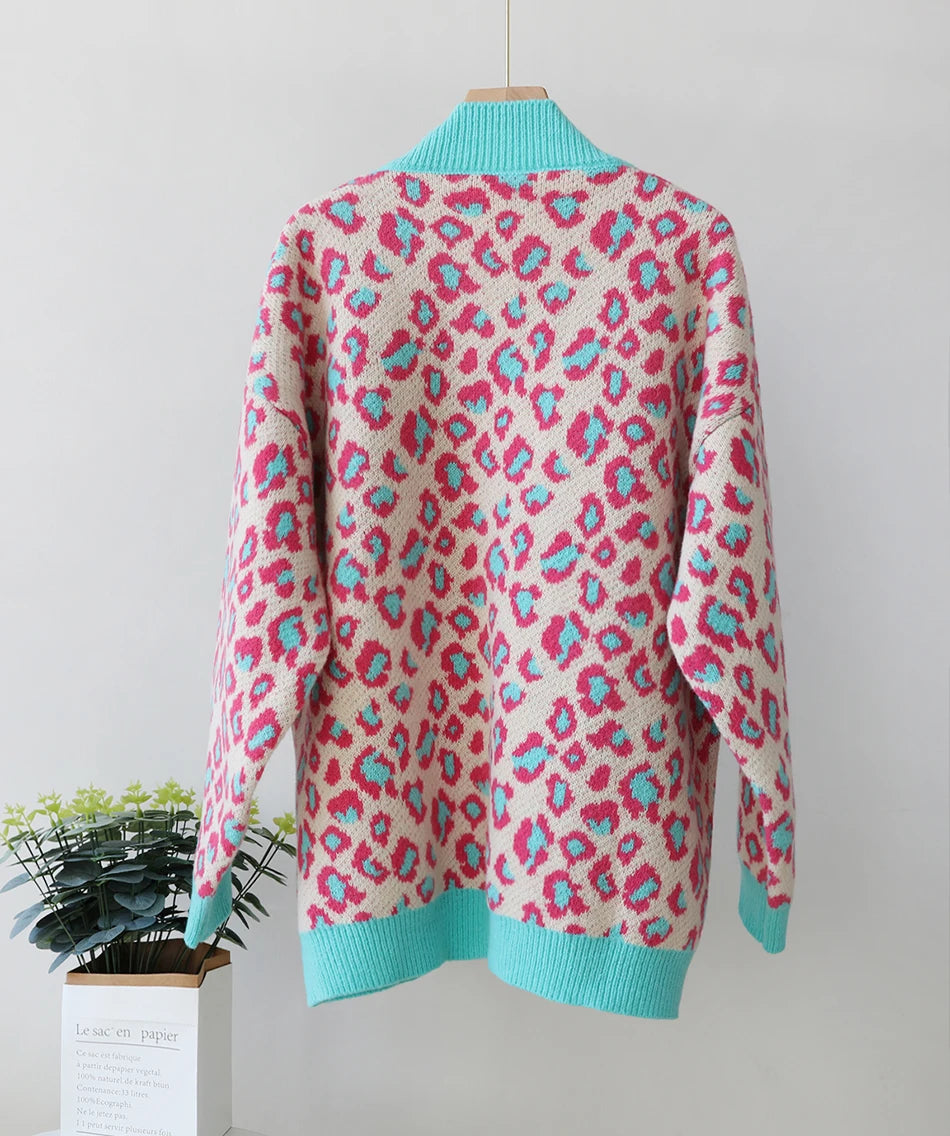 Cardigans - Cozy Chic Leopard Print Cardigan