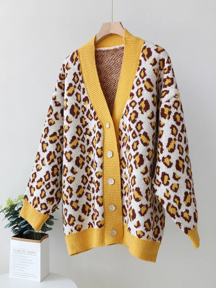 Cardigans - Cozy Chic Leopard Print Cardigan