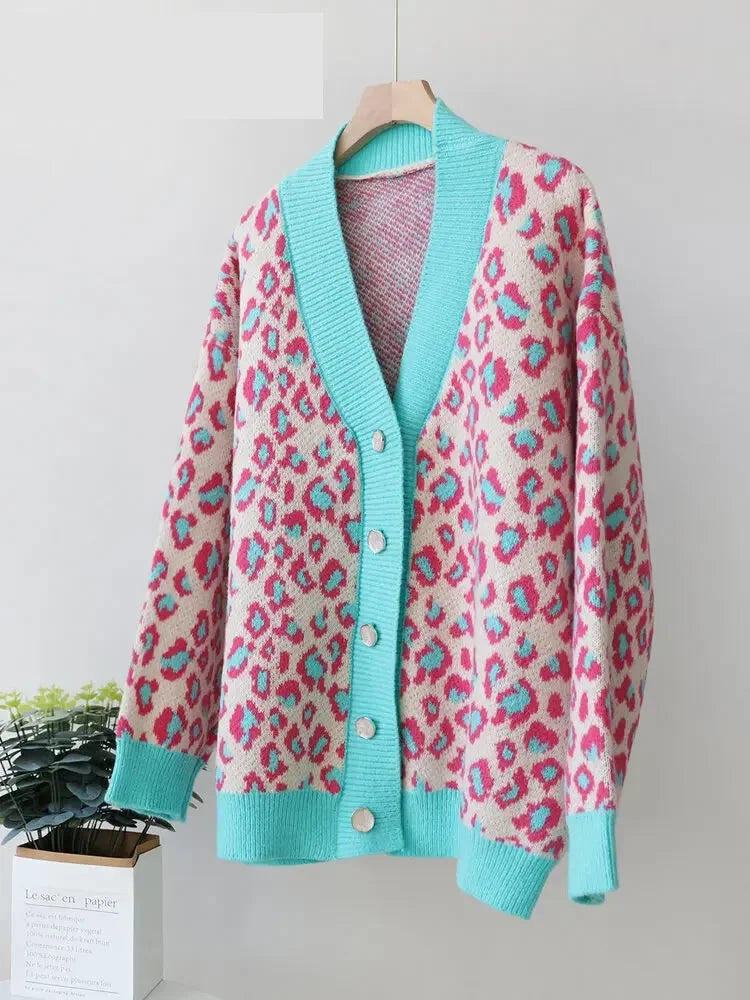 Cardigans - Cozy Chic Leopard Print Cardigan