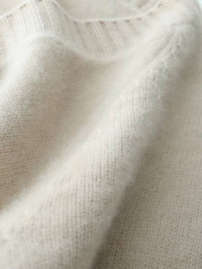 Cardigans - Elegant Winter Pure Cashmere Grandpa Cardigan