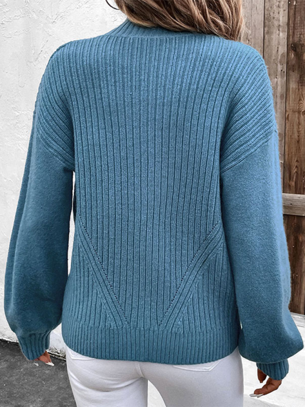 Cardigans- Teal Zip-Up Cardigan - The Perfect Layer for Women- - Pekosa Women Fashion