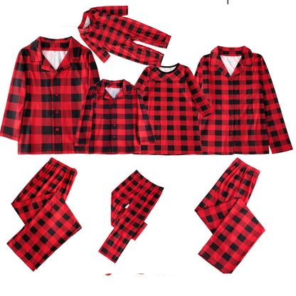 Christmas Outfits- Classic Christmas Plaid Pajama Sets for the Whole Family- - Pekosa Women Fashion