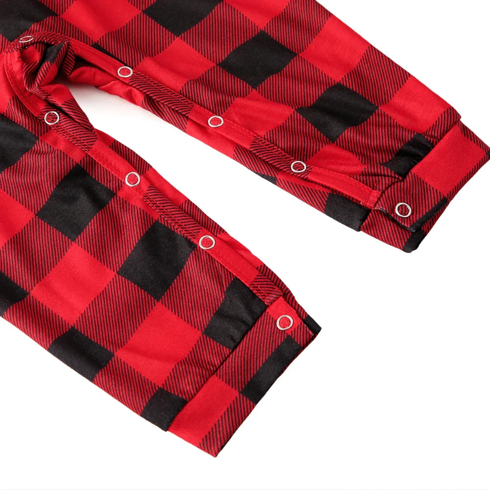 Christmas Outfits- Classic Christmas Plaid Pajama Sets for the Whole Family- - Pekosa Women Fashion