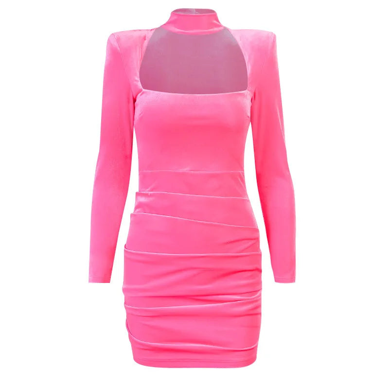 Clubbing Dresses- Structured Bodycon Dress for Parties