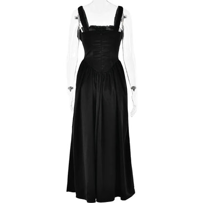 Black Dress for Romantic Dinners & Outdoor Weddings