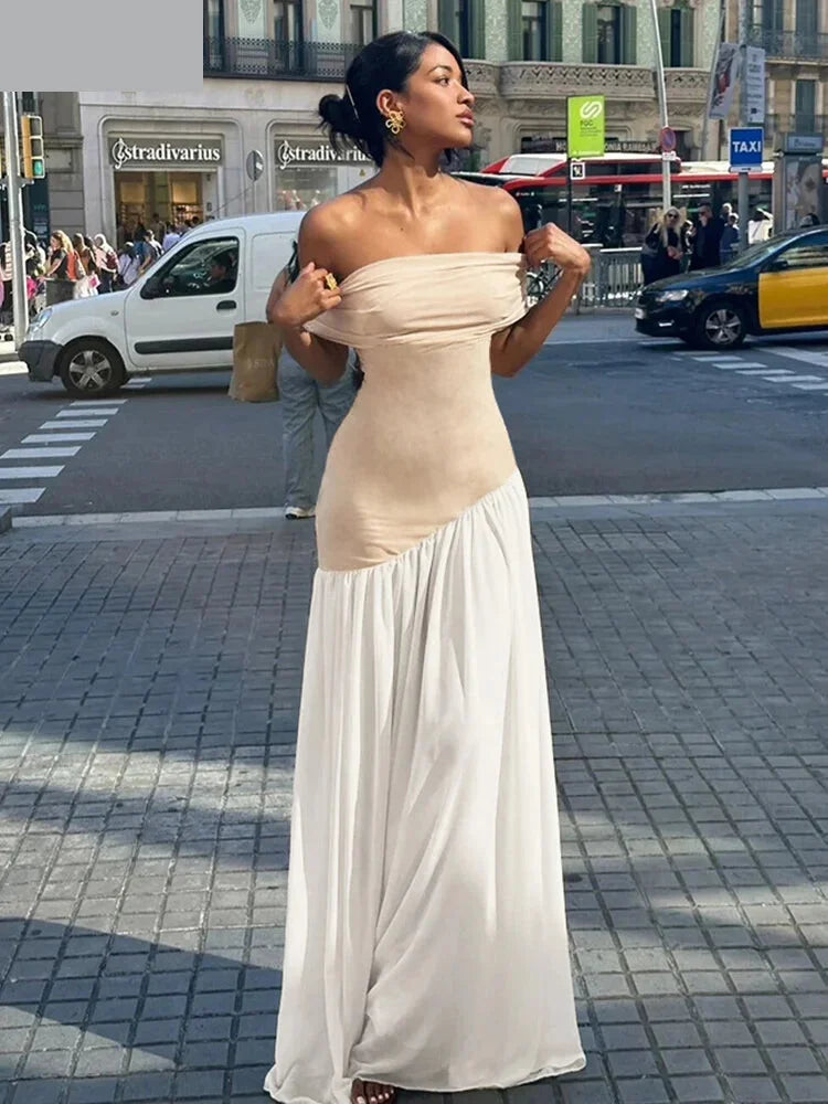 Cocktail Dresses- Elegant Off-Shoulder Dress for Every Memorable Event- - Pekosa Women Fashion