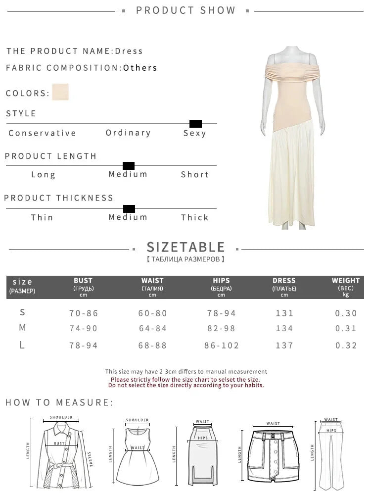 Cocktail Dresses- Elegant Off-Shoulder Dress for Every Memorable Event- - Pekosa Women Fashion