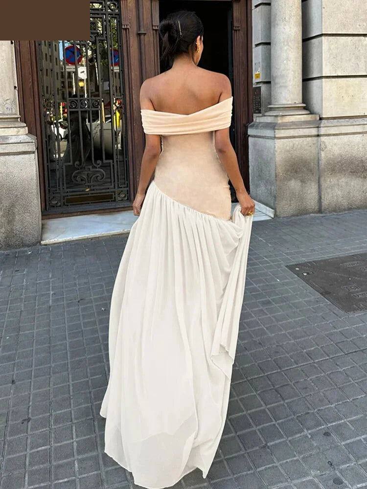 Cocktail Dresses- Elegant Off-Shoulder Dress for Every Memorable Event- - Pekosa Women Fashion