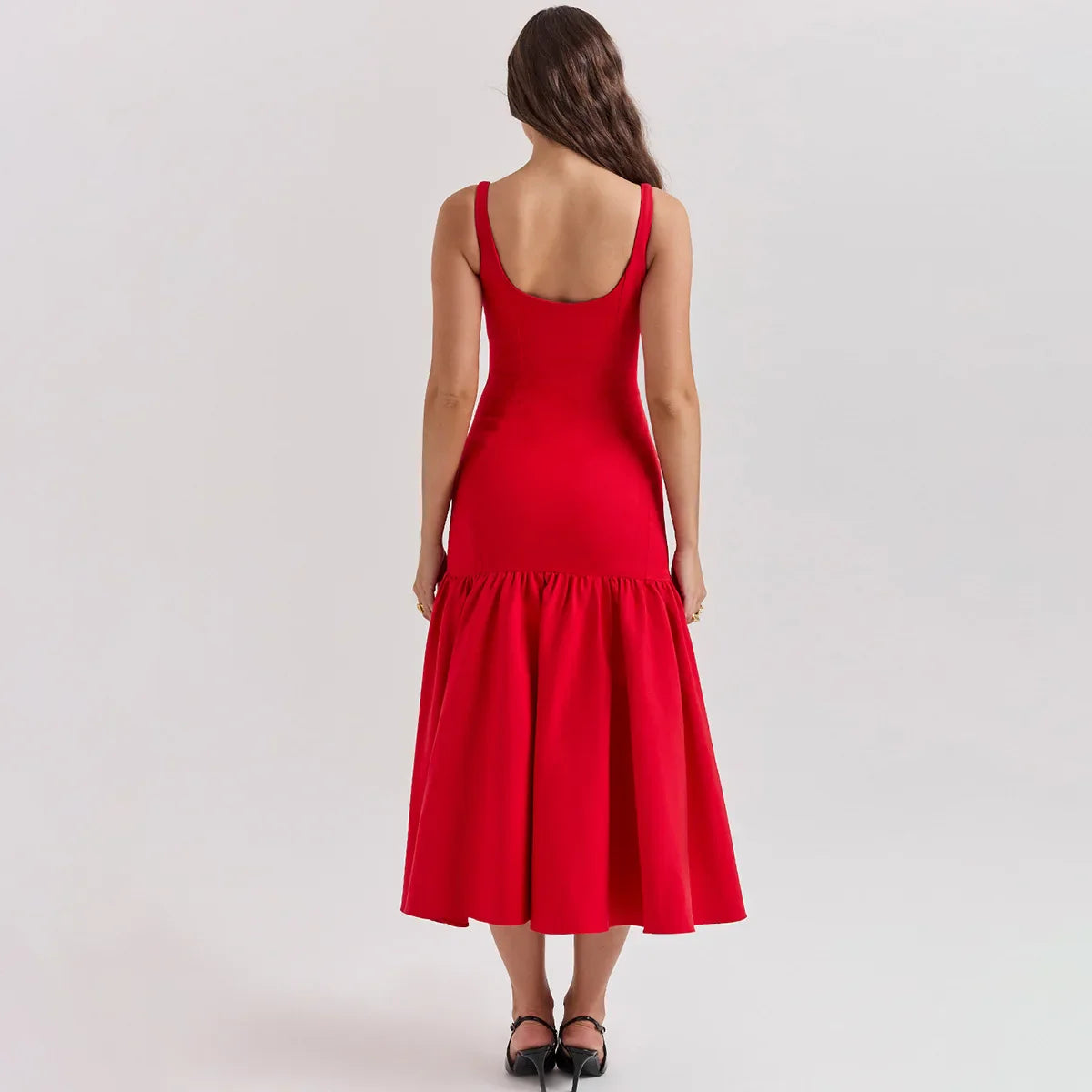 Cocktail Dresses- Women Drop-Waist Cocktail Dress From Weddings to Graduations- - Pekosa Women Fashion