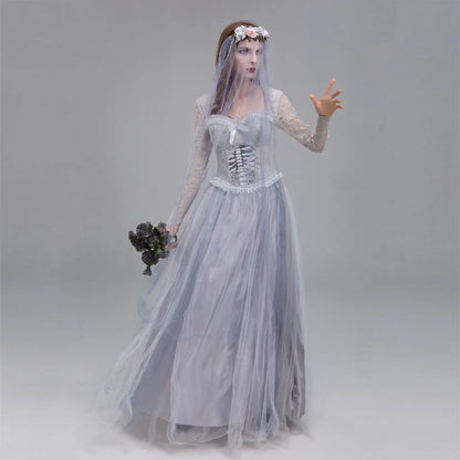 Costumes- Women's Horror Ghost Bride Costume for Halloween- - Pekosa Women Fashion