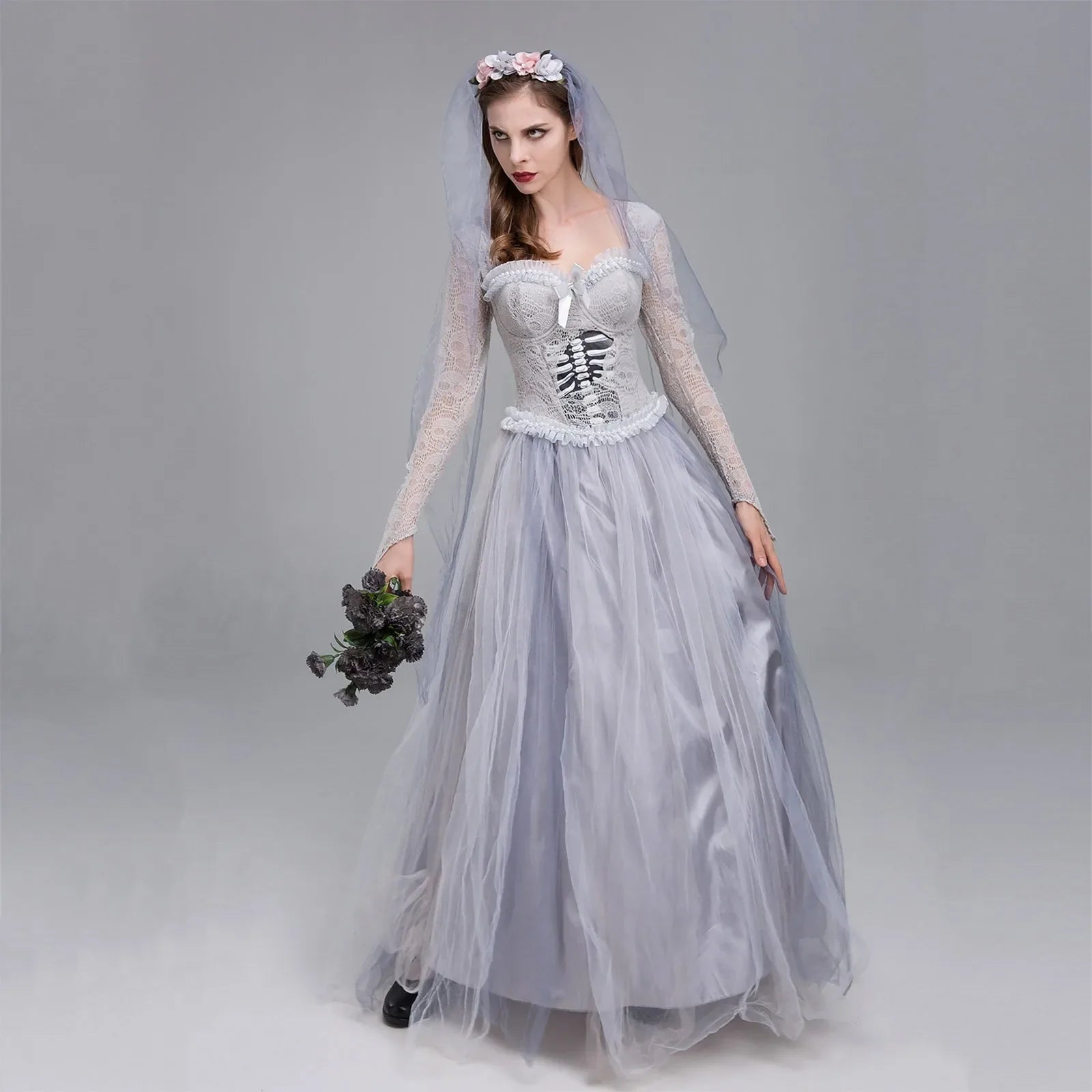 Costumes- Women's Horror Ghost Bride Costume for Halloween- - Pekosa Women Fashion