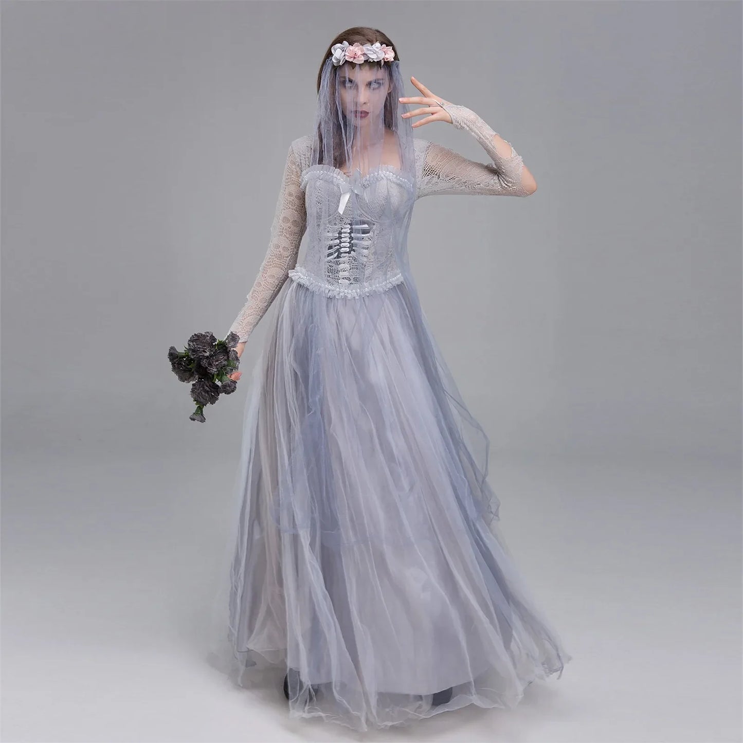 Costumes- Women's Horror Ghost Bride Costume for Halloween- - Pekosa Women Fashion