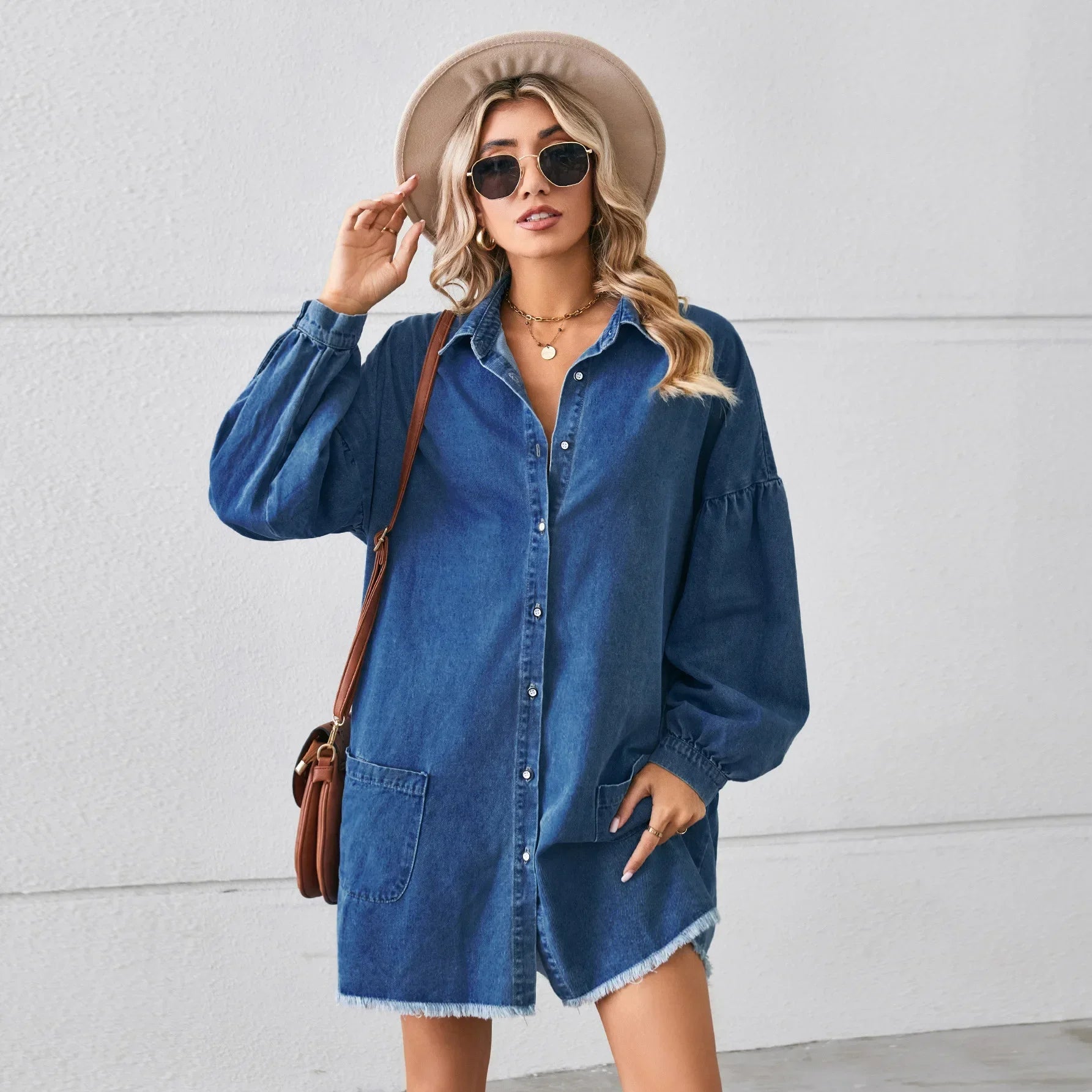 Denim Dresses - Easygoing Denim Tunic