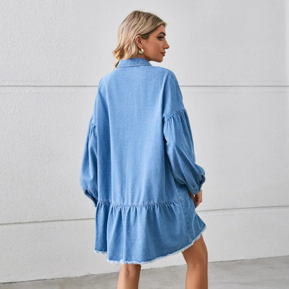 Denim Dresses - Easygoing Denim Tunic