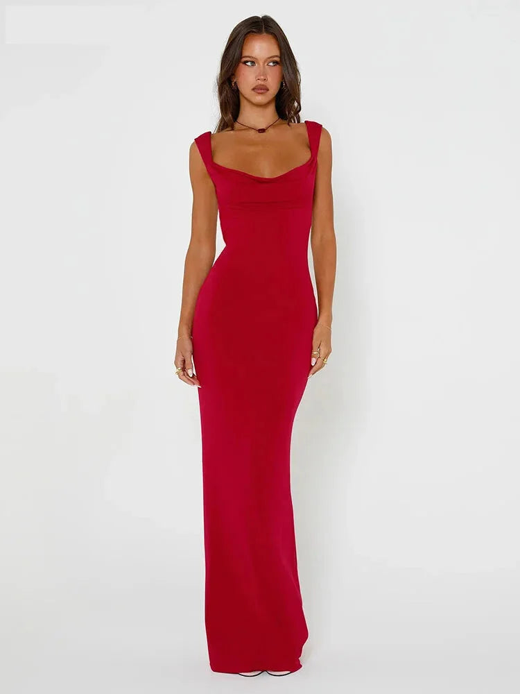 Elegant Dresses - Elegant Mermaid Backless Gown - Evening Dress