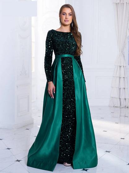 Elegant Dresses - Elegant Mermaid Gown Formal Dress with Detachable Train