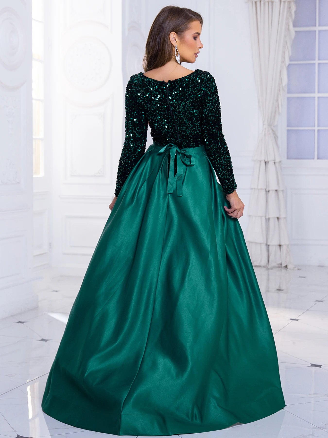 Elegant Dresses - Elegant Mermaid Gown Formal Dress with Detachable Train