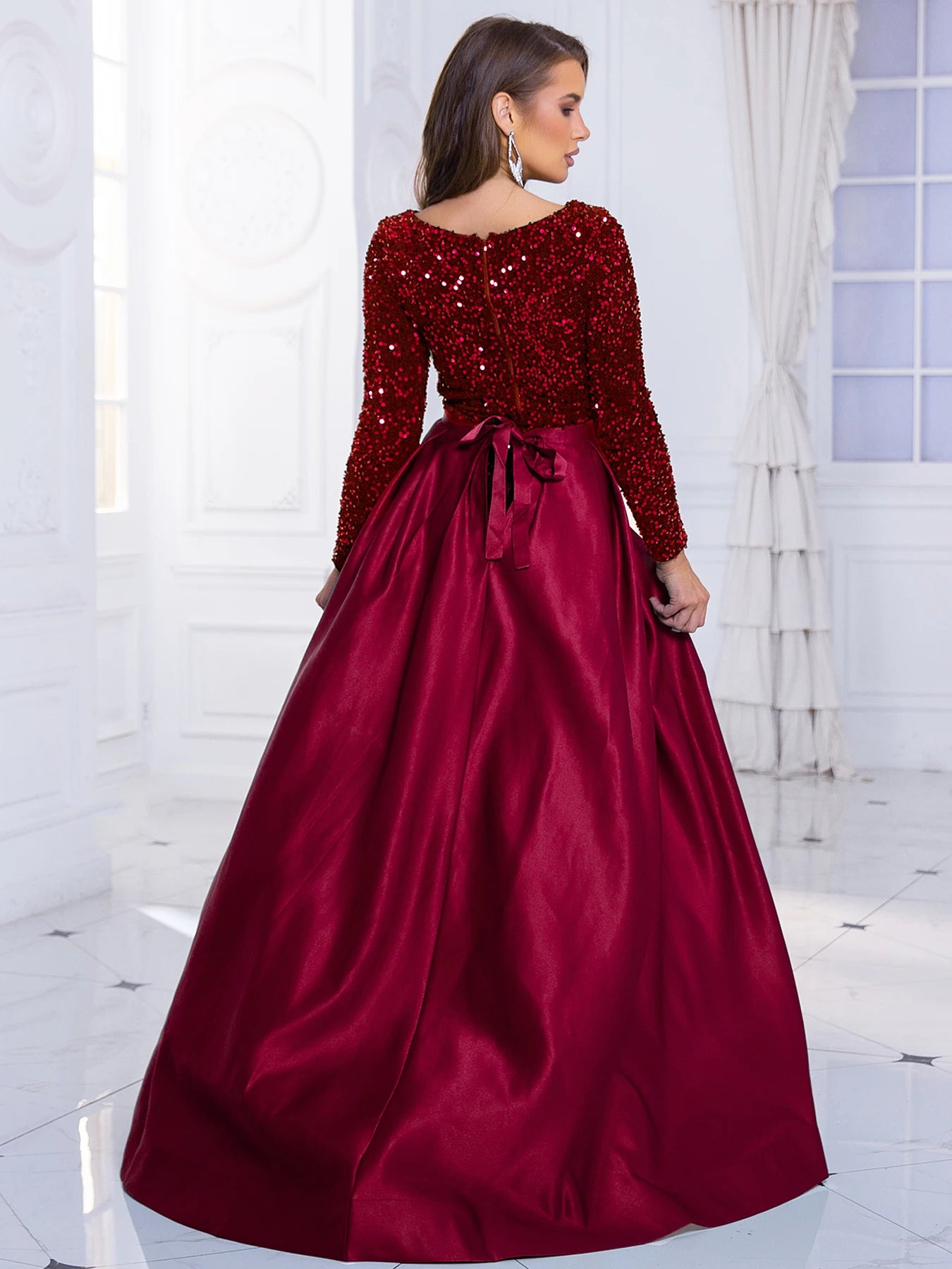 Elegant Dresses - Elegant Mermaid Gown Formal Dress with Detachable Train