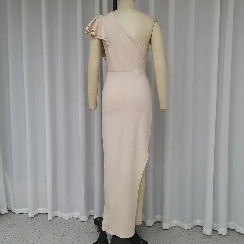 Elegant Dresses - Elegant One-Shoulder Cocktail Dress