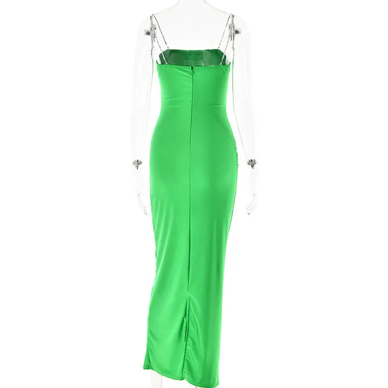 Elegant Dresses- Sheath Maxi Dress Gown for Award Ceremonies- - Pekosa Women Fashion