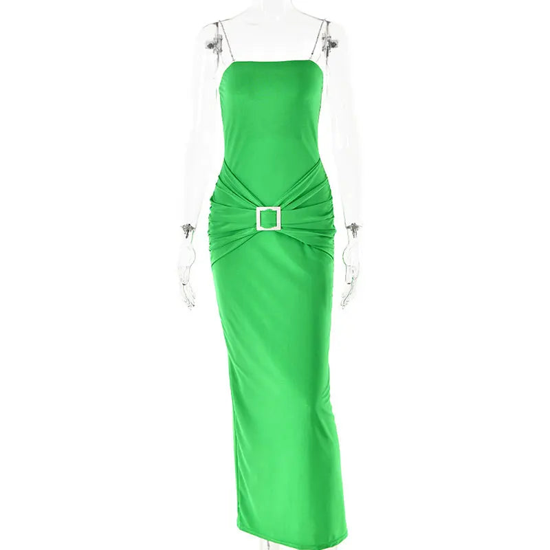 Elegant Dresses- Sheath Maxi Dress Gown for Award Ceremonies- - Pekosa Women Fashion